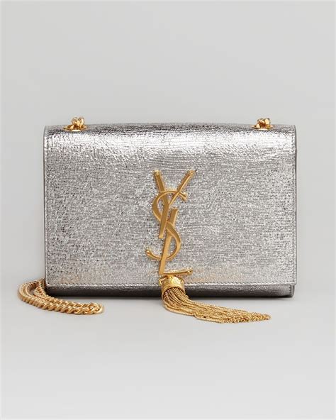 silver ysl purse|ysl factory outlet.